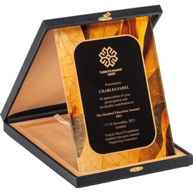 Kutulu Kristal Plaket