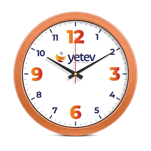 Metalize Duvar Saati